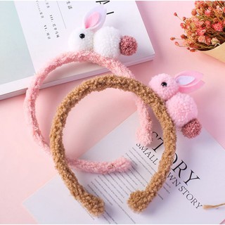Băng Đô, Bờm Cài Tóc Mix Thỏ Con Cute