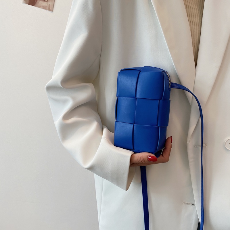 Túi Đeo Chéo Vai Bằng Vải Dệt Hình Trái Bơ mini Dành Cho Nữ