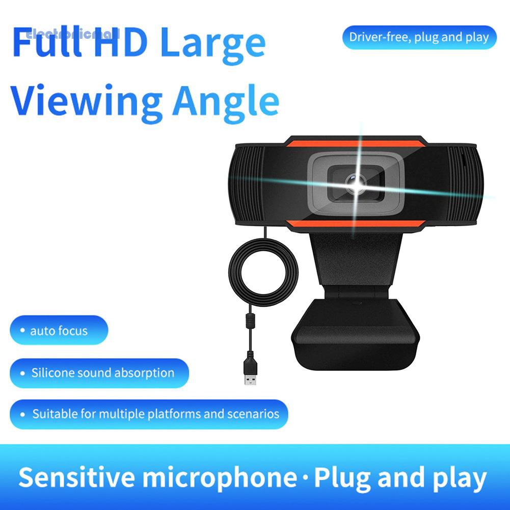 Webcam Điện Tử 2mp 1080p Full Hd Kèm Micro Usb 2.0 Cho Máy Tính | BigBuy360 - bigbuy360.vn