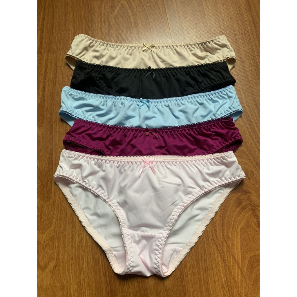 Combo 5 quần lót nữ thun trơn Locust 073