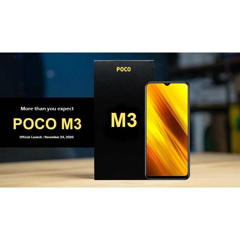 Điện thoại Xiaomi POCO M3 (4G/64GB) – Hàng chính hãng