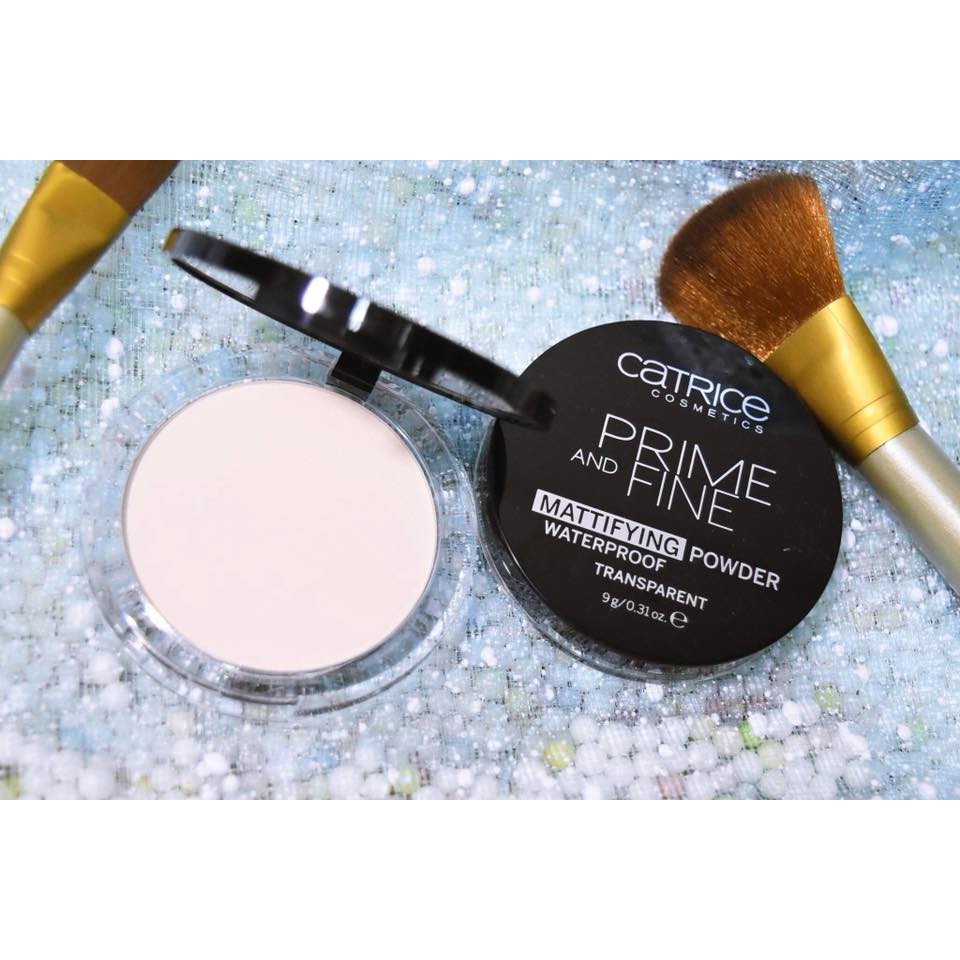 Phấn Phủ Chống Thấm Nước CATRICE Prime And Fine Mattifying Powder Waterproof (Đức)