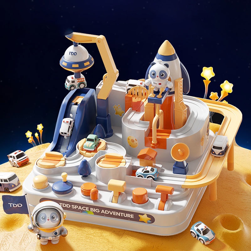 Bộ đồ chơi đường ray xe lửa cho bé
