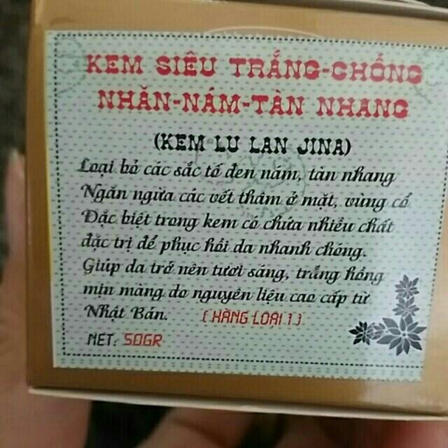 Kem sâm Lulan Jina LOẠI 1
