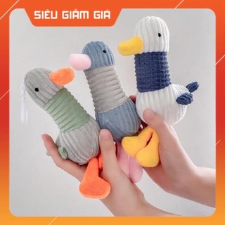 Móc Khóa Gấu Bông Vịt mini 20cm làm móc khoá đồ chơi quà tặng trang trí decor
