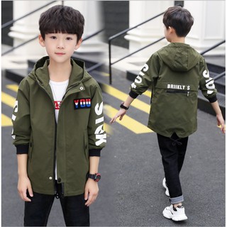 Áo Khoác Bé Trai 8 Tuổi Trở Lên - Áo Khoác Gió Trẻ Em Thời Trang Hàn Quốc 2020