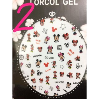 Sticker dán móng siêu đẹp, siêu độc
Sticker dán móng MICKEY MOUSE