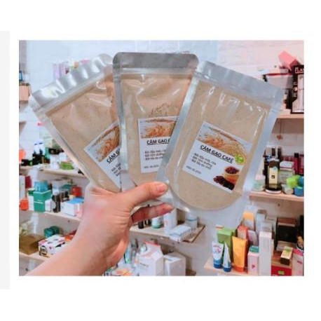 Cám gạo cafe dưỡng da,tẩy da chết...gói 100gr