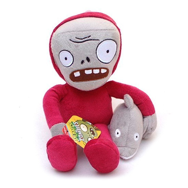 30cm PVZ Plants vs Zombies 2 Dolphin Rider Zombie Sang Trọng Đồ Chơi Nhồi Bông Mềm Trò Chơi Hình Tượ