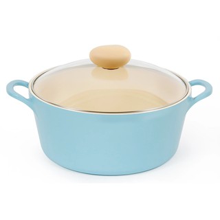 NEOFLAM RETRO Nồi Hầm (22cm) Không PFOA Bạc Hà