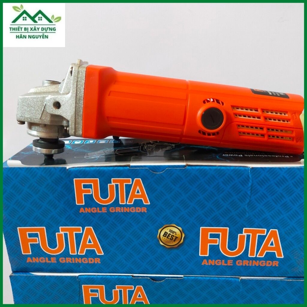 Máy cắt cầm tay Futa công tắc đuôi,lưỡi cắt 100mm chuyên mài góc,cắt sắt,cắt gạch,đánh bóng,cắt đá hoa cương