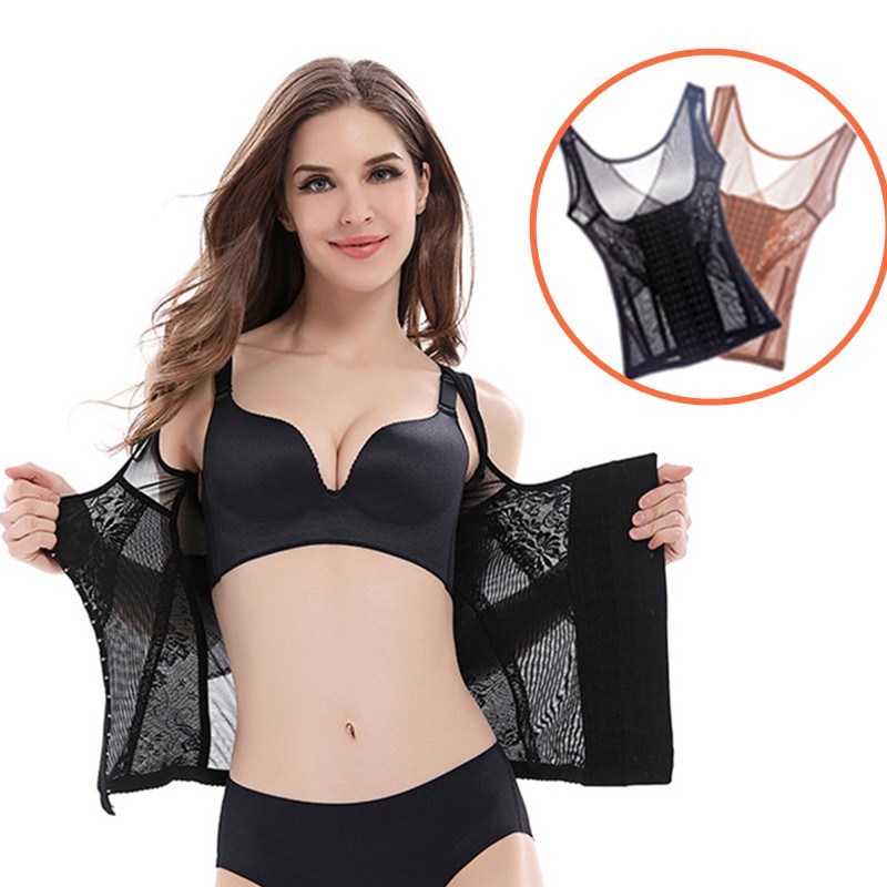 Áo định hình eo Varsbaby tôn dáng cơ thể cỡ S-6Xl dành cho nữ