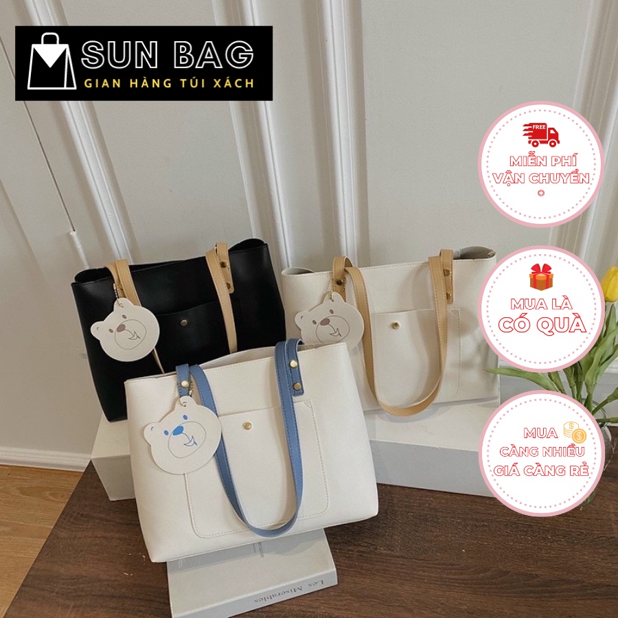 Túi Tote nữ đeo vai, dùng đi chơi, đi học, đi làm, chất da đẹp, thời trang cao cấp SB251