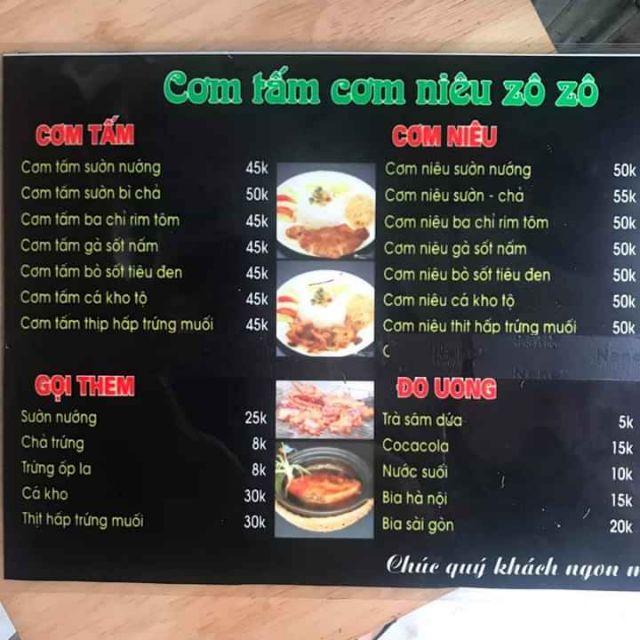 Cơm Tấm - Cơm Niêu Singapo.