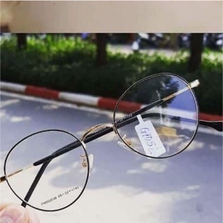 Mắt kính tròn ngố hàn quốc