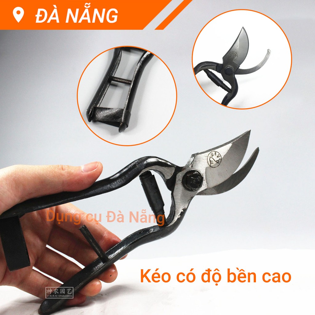 Kéo cắt cành tay rèn 200mm Vương Sơn