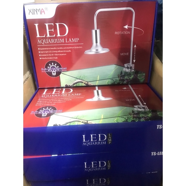 Đèn Led Kẹp Xima 20w, 40w - Ánh sáng trắng, WGRB