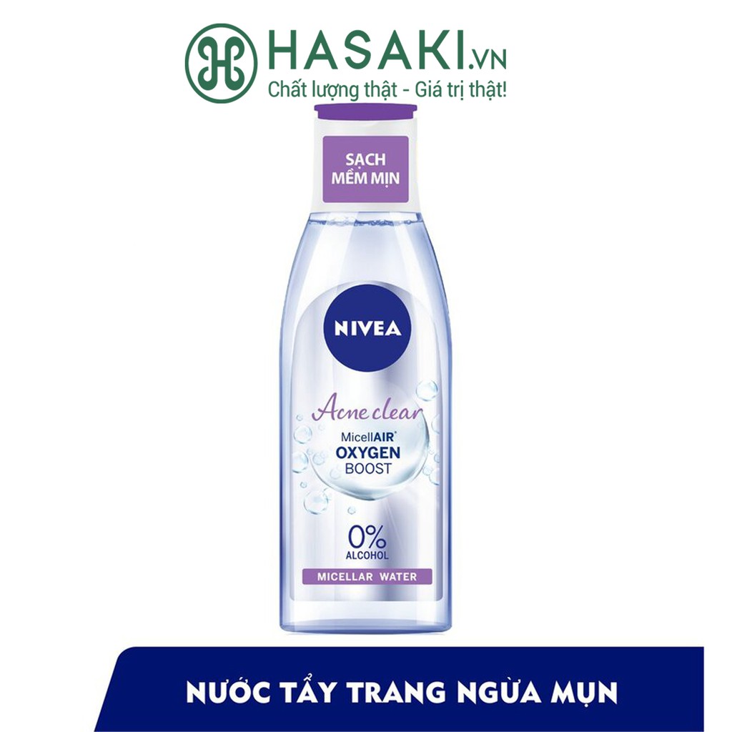 Nước Tẩy Trang Nivea Ngừa Mụn Nivea Acne Care Makeup Clear Micellar Water