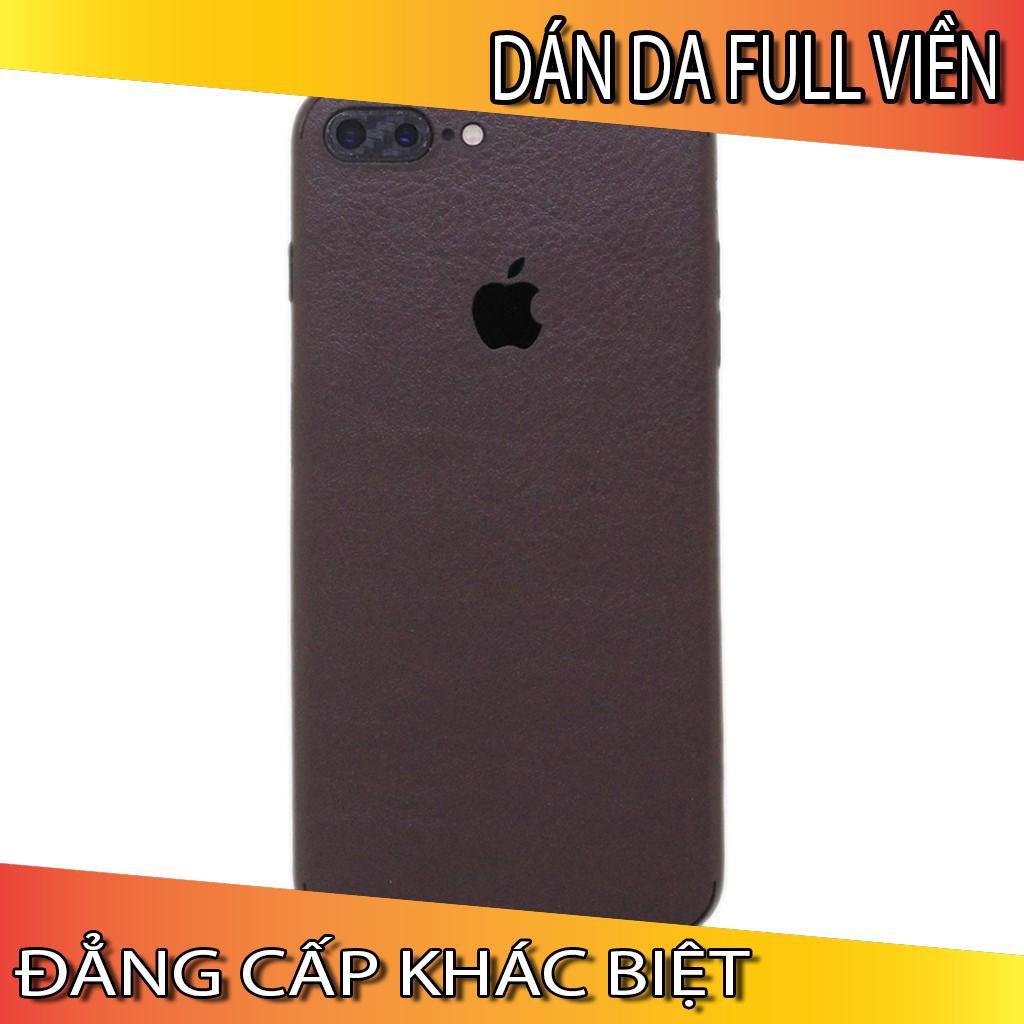 Miếng dán da full viền cho iphone 7 Plus