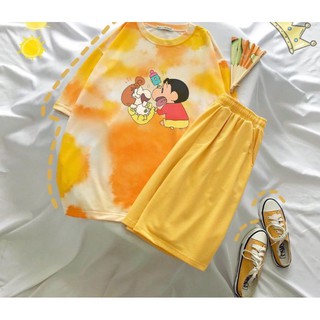 Set bộ ngố loang màu