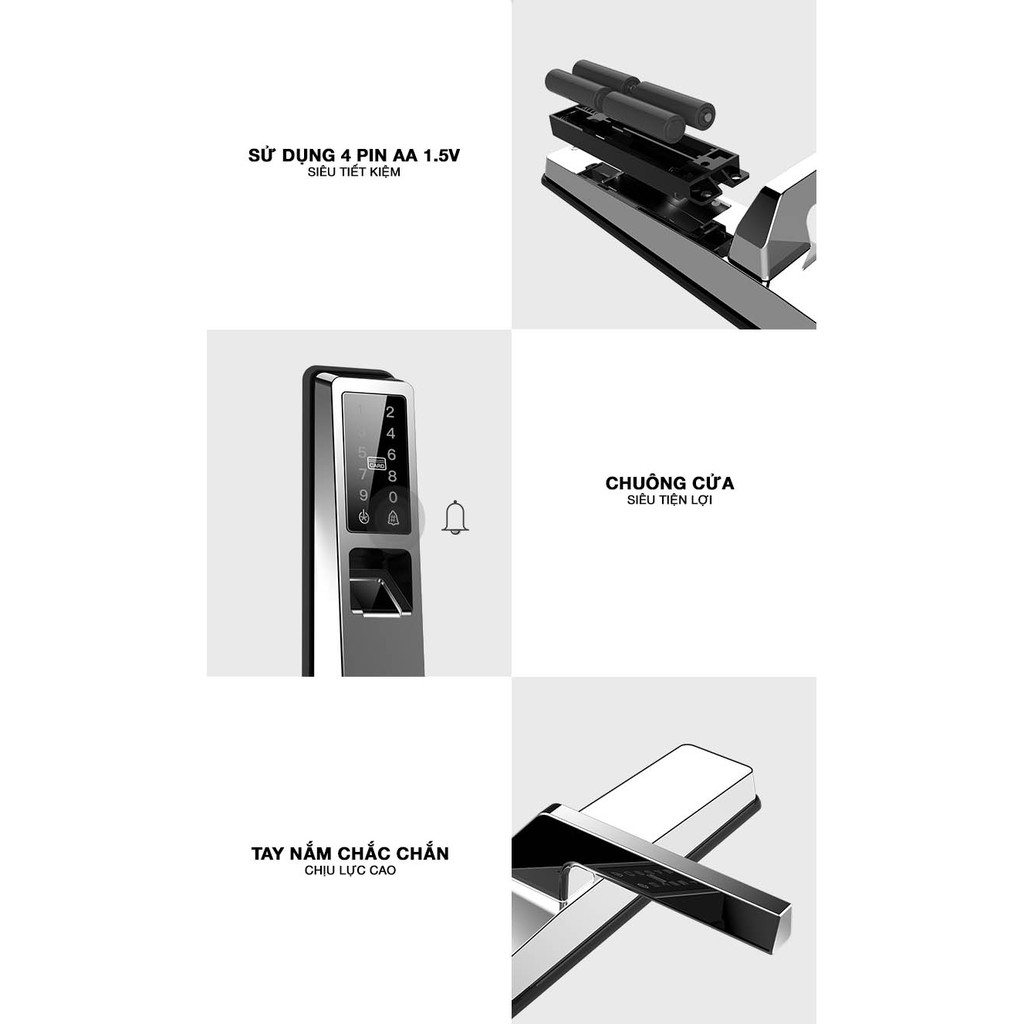 Khóa vân tay 5ASYSTEMS SBS5000 PLUS