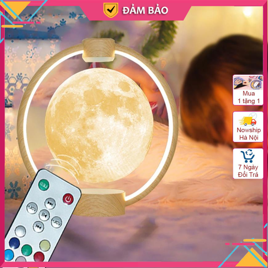 Đèn ngủ kèm loa bluetooth bay lơ lửng trong không gian - Đèn bay lơ lửng
