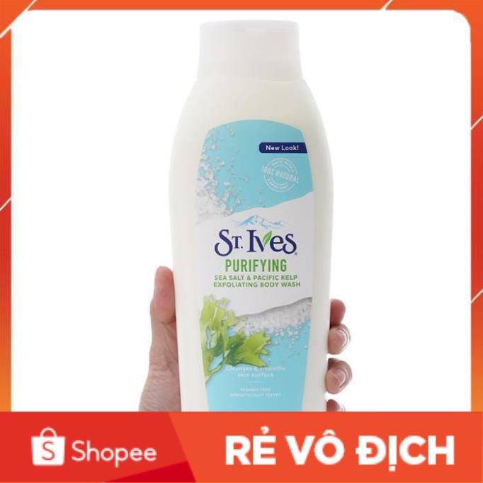 Sữa Tắm Muối Biển St. Ives Purifying Sea Salt Body Wash 709ml