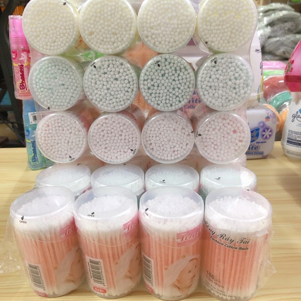 Lốc 12 hủ tăm bông ráy tai trẻ em hiệu lovely M2T