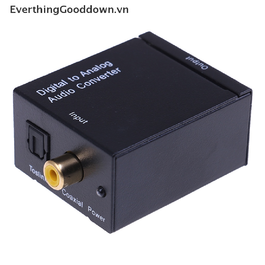 Everthinggood Bộ Chuyển Đổi Âm Thanh toslink digital Sang analog RCA L / R