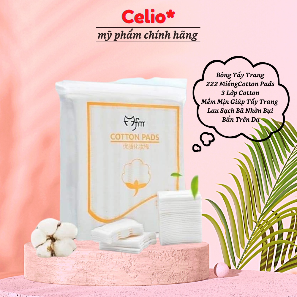 Bông Tẩy Trang 222 Miếng Lameila BTT222 Hàng Nội Địa Trung - CeLio Official Store