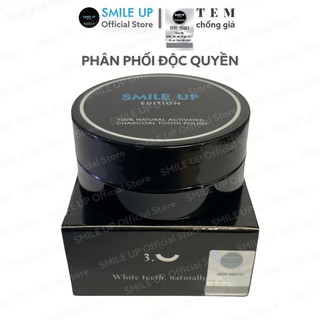 Bột Than Hoạt Tính Trắng Răng SMILE UP 100g