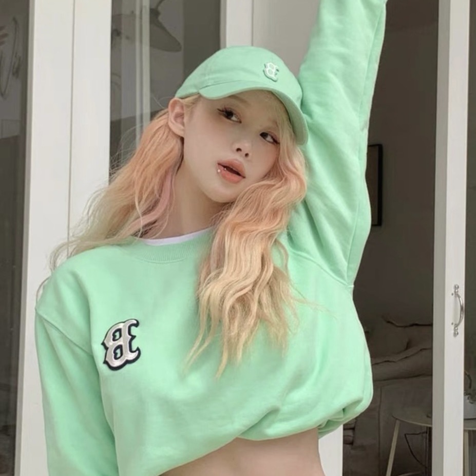 Mũ lưỡi trai Mg STUDIO thêu chữ B thời trang