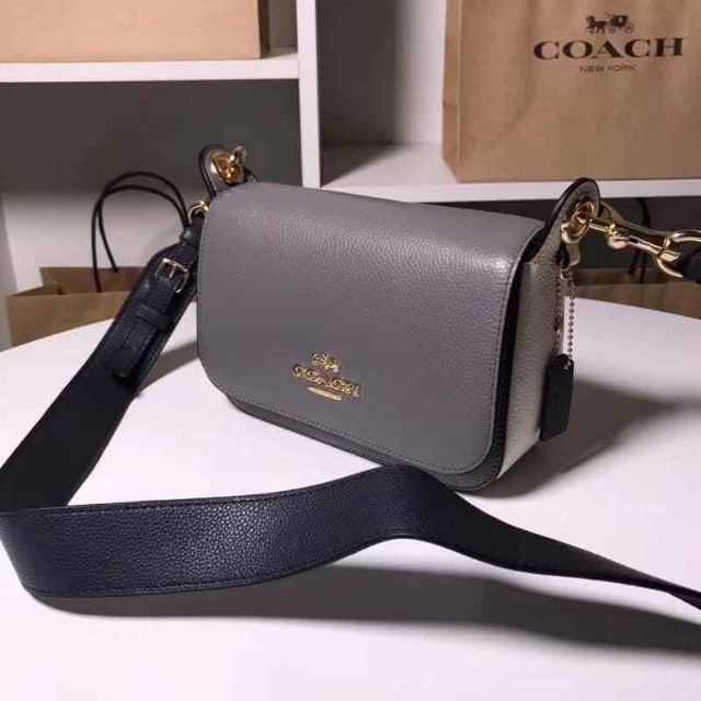 Túi Coach Small Jes Messenger with Rivet Da thật, Authentic