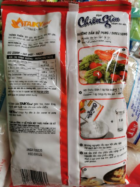Chiên giòn taiky. 1kg