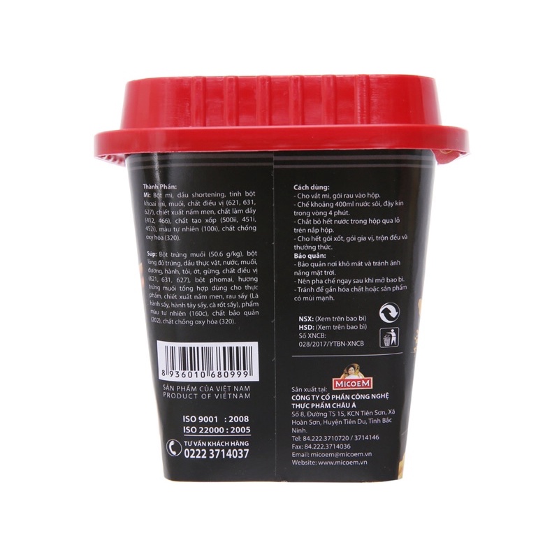 Mì cung đình kool trộn trứng muối 90g