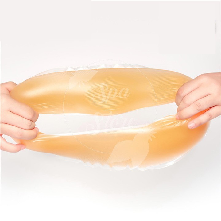 Gối silicon úp mặt massage trong spa