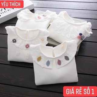 Áo tiểu thư cổ bèo cho bé 🍊
