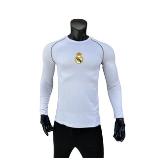 Áo body giữ nhiệt cổ tròn clb Real