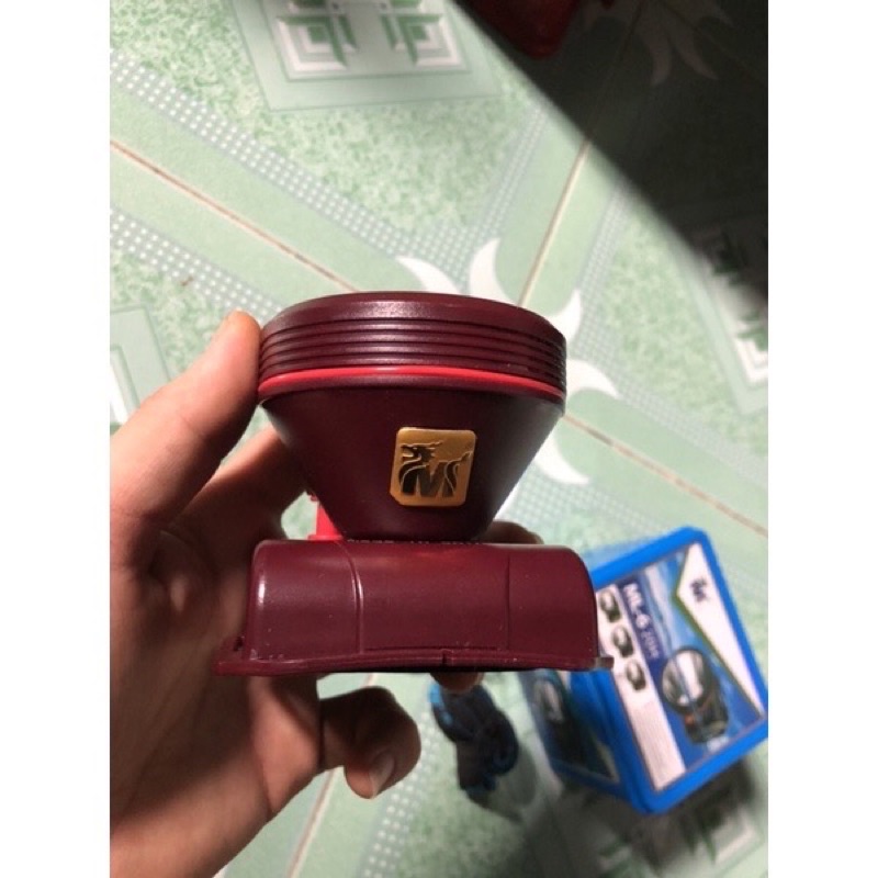 Đèn pin đội đầu chống nước ip68 ML-6c công suất 35w chính hãng Minh Long ánh sáng trắng,vàng