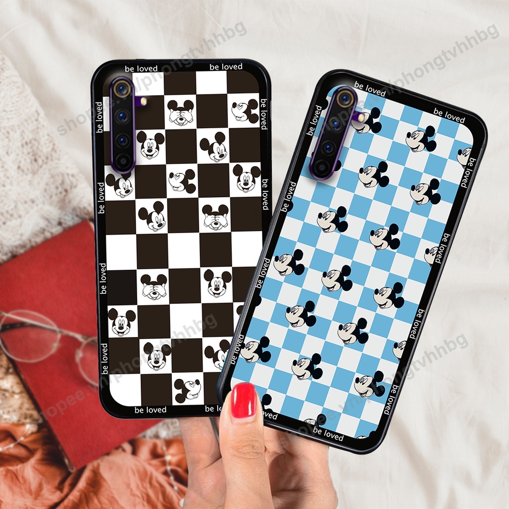 Ốp lưng Realme 6 / Realme 6 Pro  ốp họa tiết trái tim caro, chuột mikey thể thao cực đẹp cute cực bền bỉ