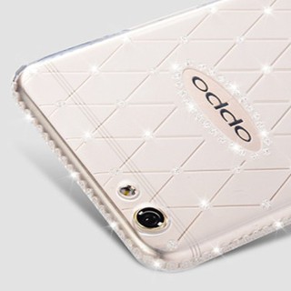 Ốp lưng điện thoại dẻo đính đá chìm Oppo F1s ( A59 )- Hãng SULADA