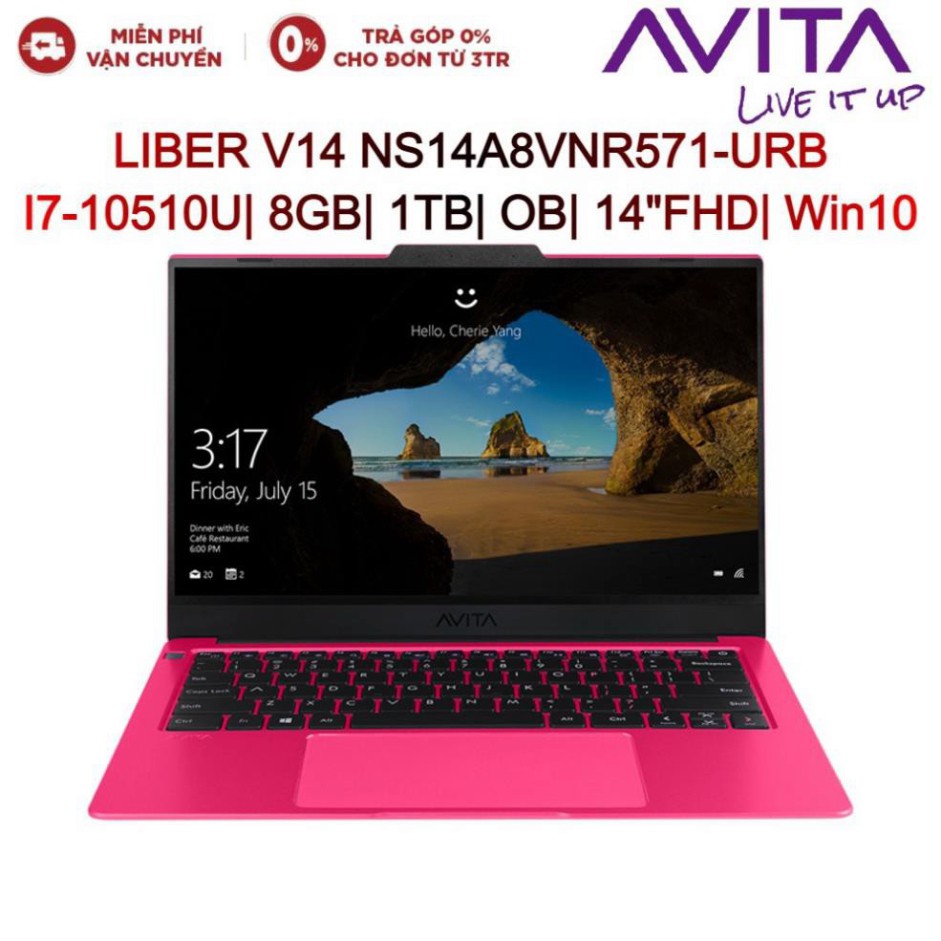 Laptop Avita LIBER V14 NS14A8VNR571-URB i7-10510U| 8GB| 1TB| 14"FHD| OB| Win10 | WebRaoVat - webraovat.net.vn