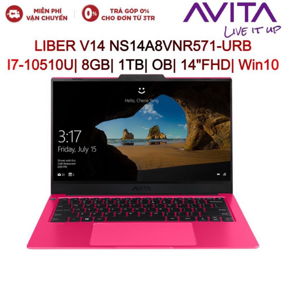 Laptop Avita LIBER V14 NS14A8VNR571-URB i7-10510U| 8GB| 1TB| 14"FHD| OB| Win10 | BigBuy360 - bigbuy360.vn