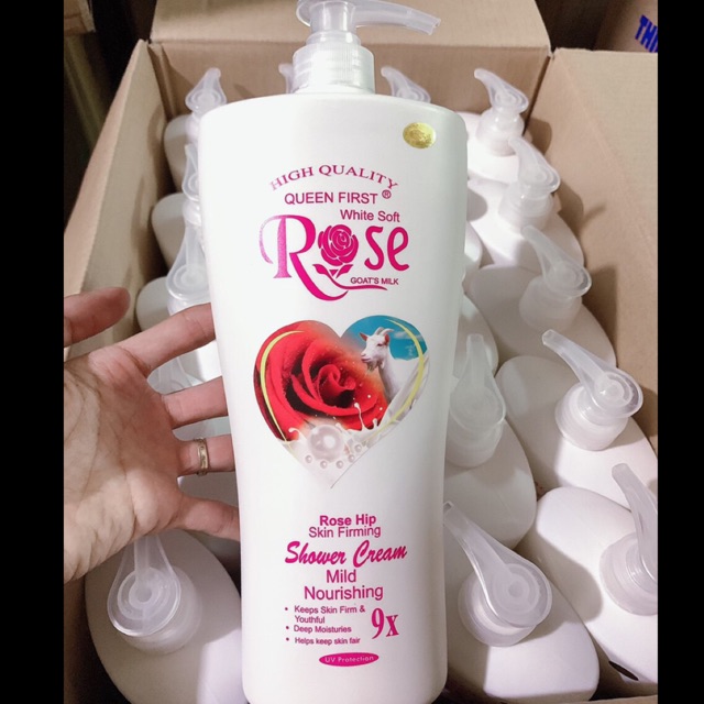 Sữa tắm dưỡng da Rose 1200ml