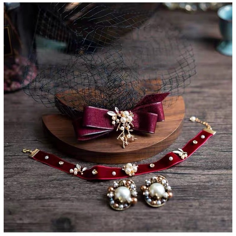 Set 3 món phụ kiện chụp ảnh cưới- Khanturban