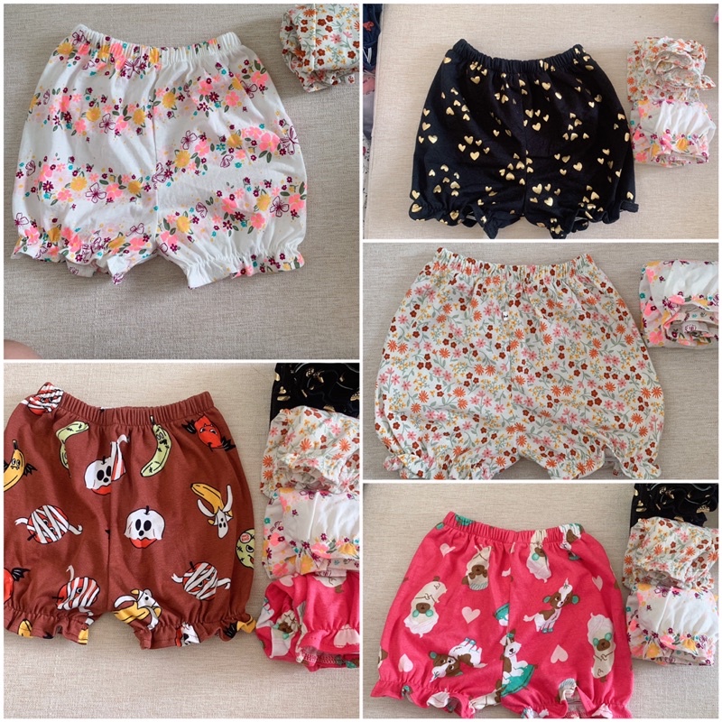 Quần đùi bí cho bé size 10-12kg