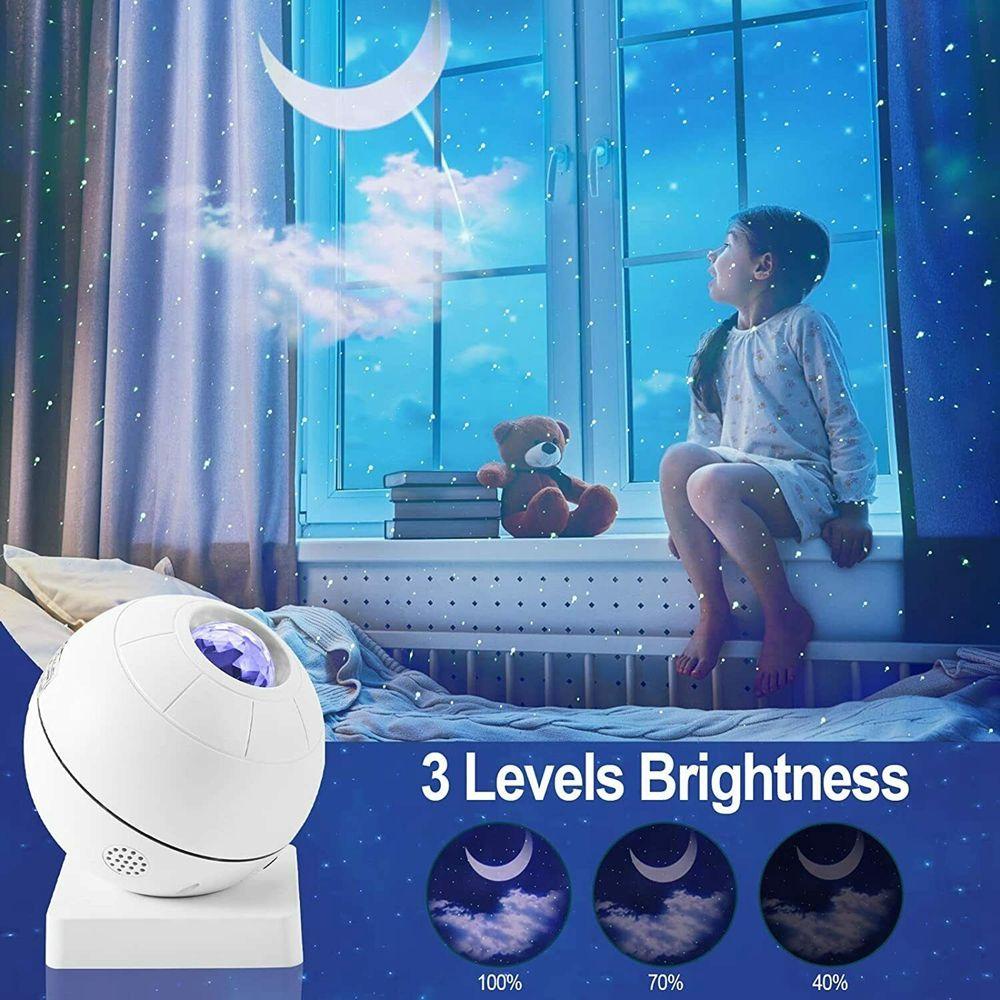 YIYU Đèn Chiếu Bầu Trời Sao 3 Trong 1 Nhiều Màu Sắc
