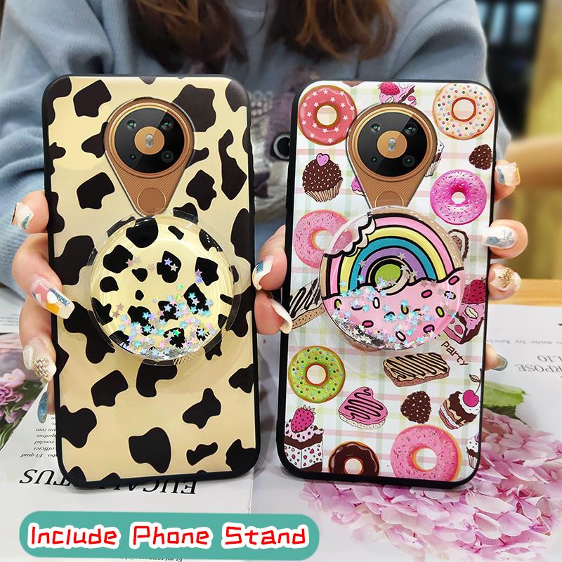 Ốp điện thoại silicon họa tiết hoạt hình thời trang dành cho Nokia-5.3