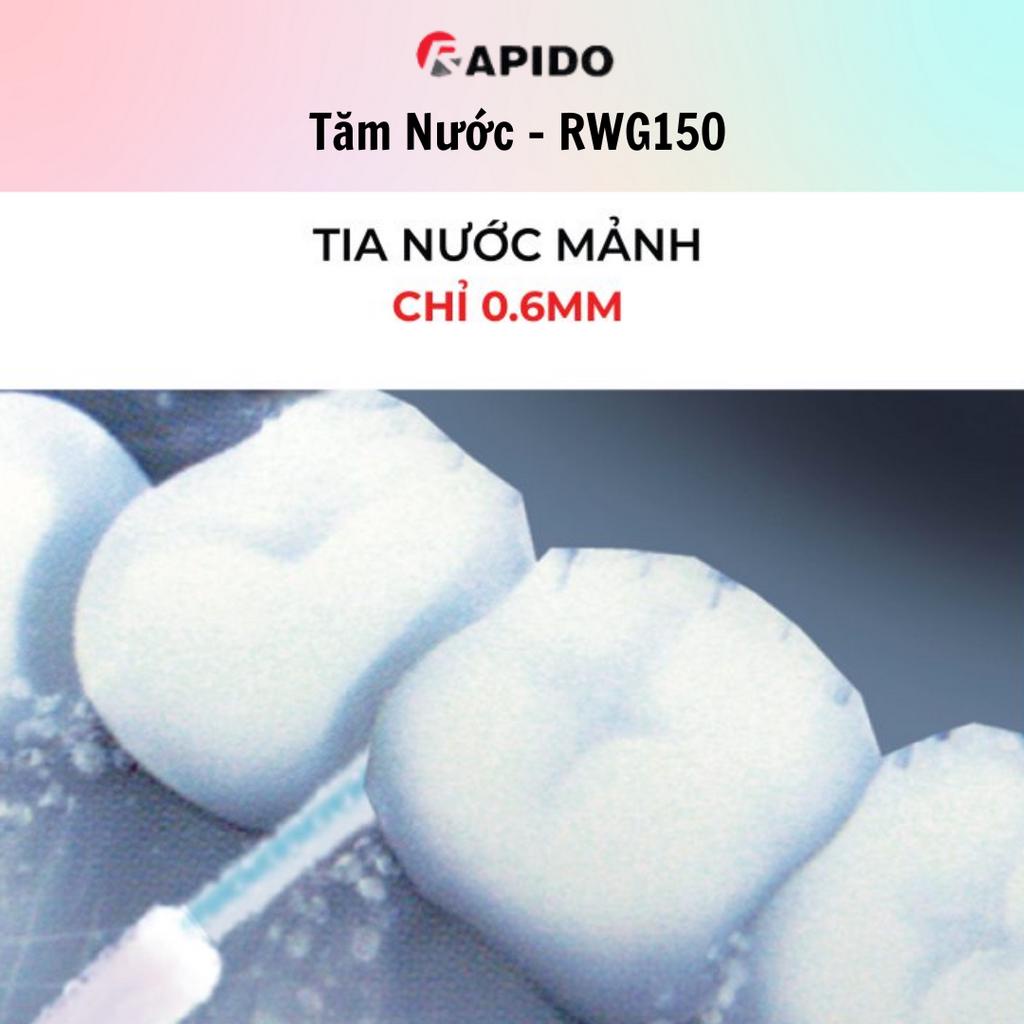 Máy Tăm nước cầm tay Rapido RWG150/RWW300 - Hàng Chính Hãng