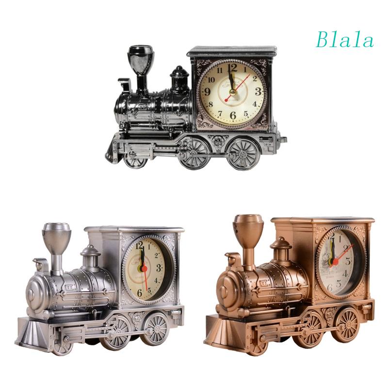 Đồng Hồ Báo Thức Để Bàn Hình Đoàn Tàu Lửa Phong Cách Vintage